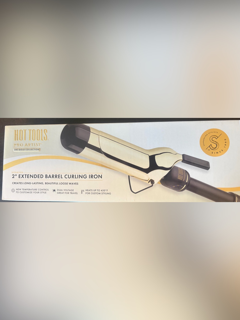 Hot Tools 2” Extended Barrel Curling Iron